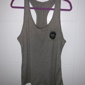 DNDL scrunch back racerback tank